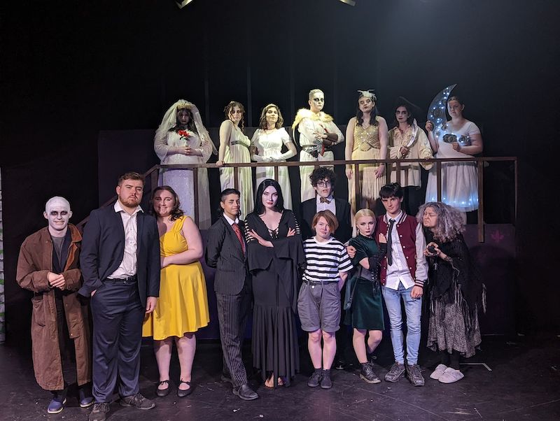 Members of Farnham Musical Theatre Society for their performance of The Addams Family