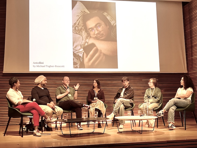 Panel discussion with Michael Togher Prescott, at NPG