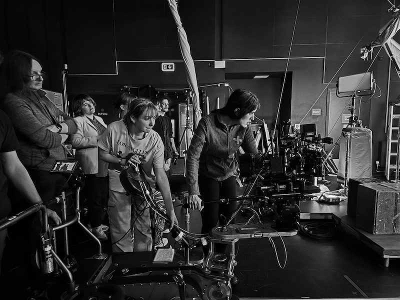 Filming at UCA's VP studio Filming at UCA's VP studio